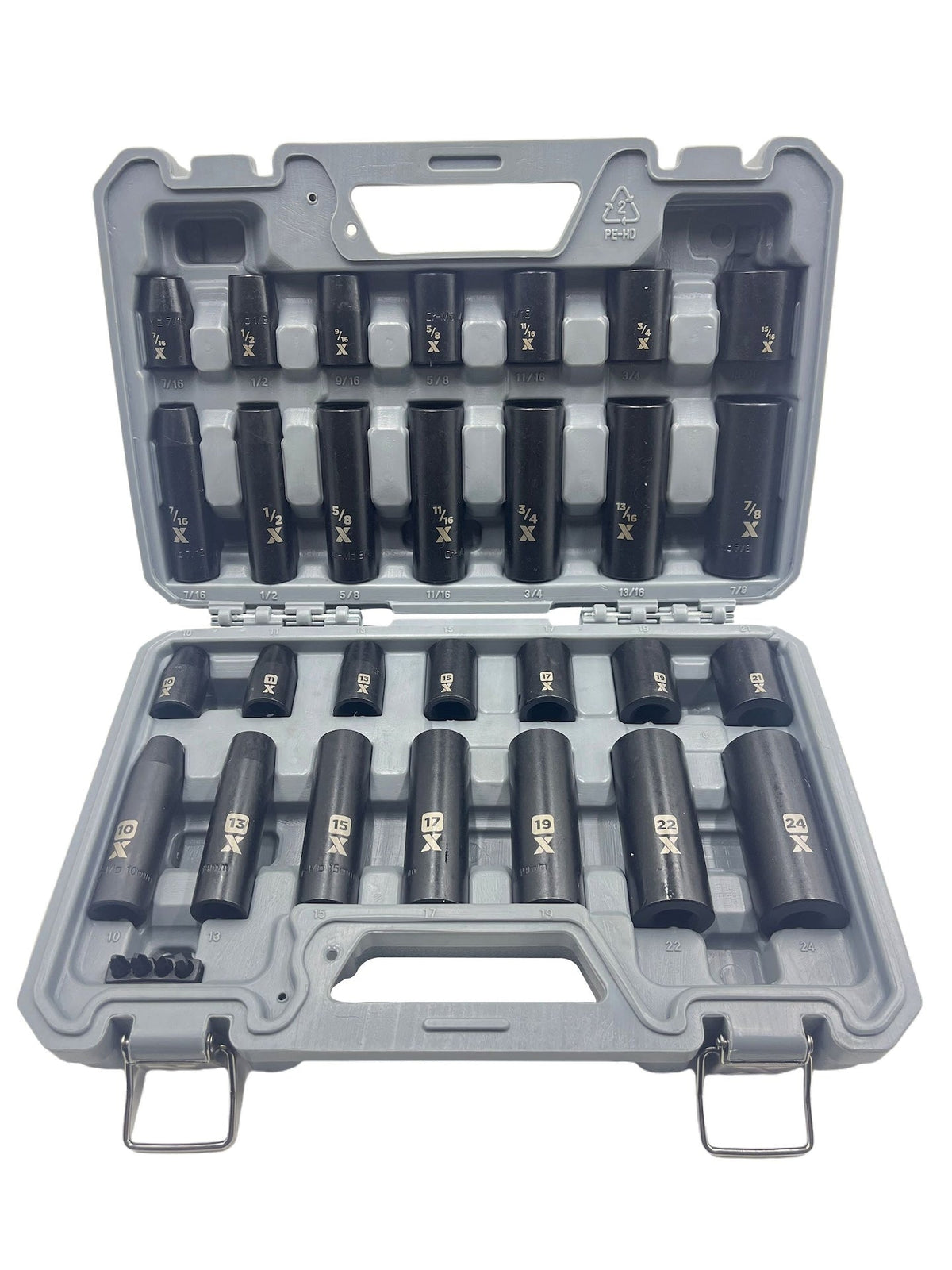 1/2-in Drive Professional Grade Impact Socket Set, 28-pc, CRMO X9G4 - product image 3