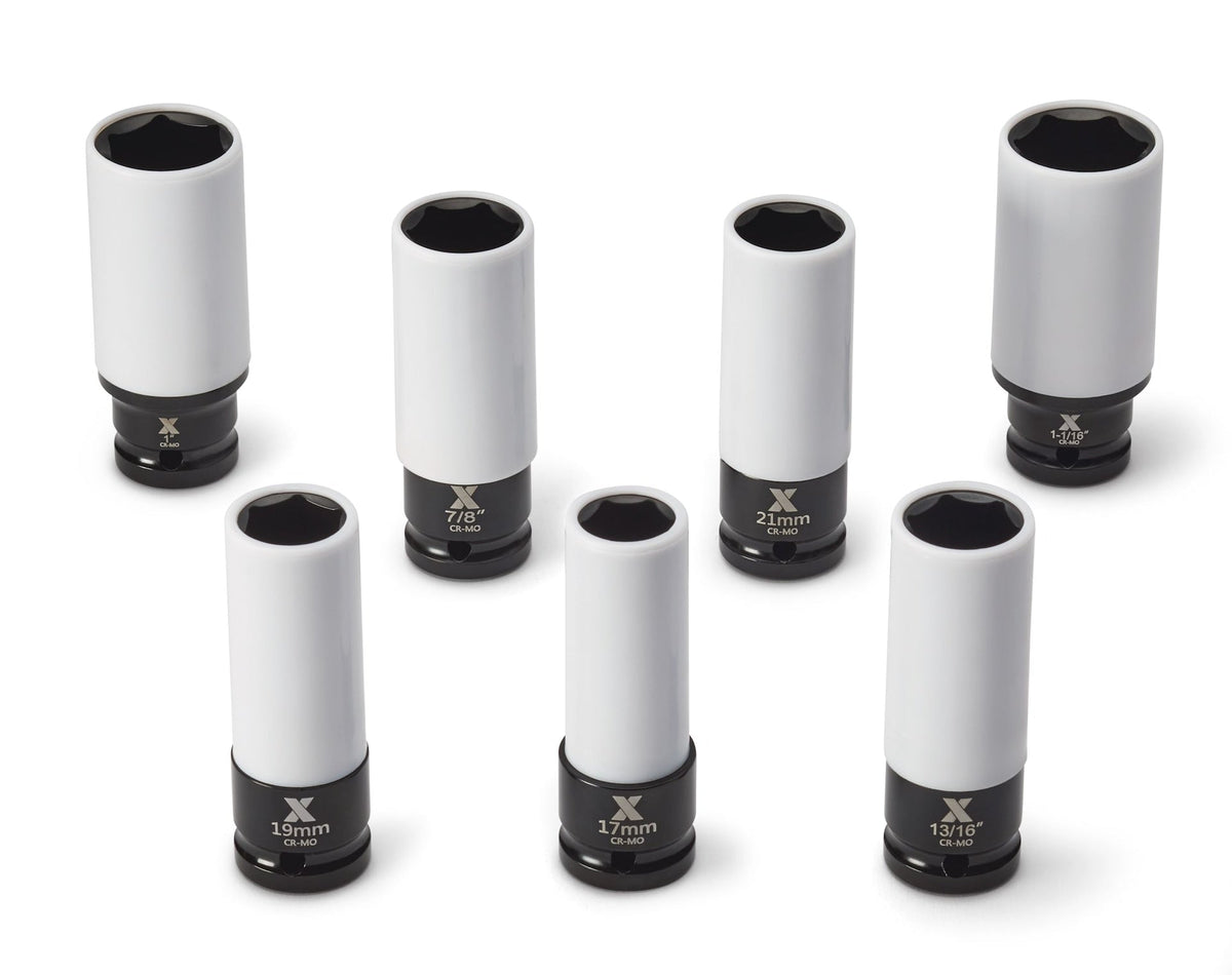 1/2-in Drive Wheel Protector Deep Impact Socket Set, 7-pc N5P1 - product image 6