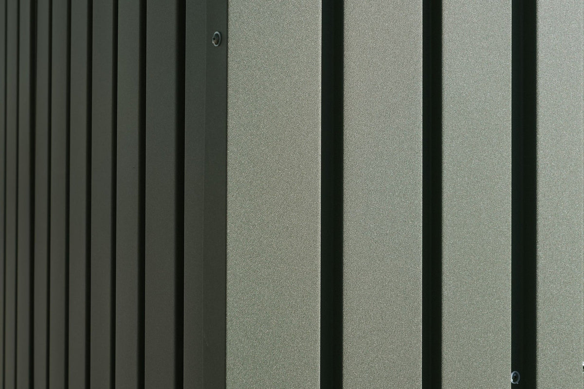 10x14-ft Green Corrosion-Resistant Lawn Care Storage Shed Z6P3 - product image 6