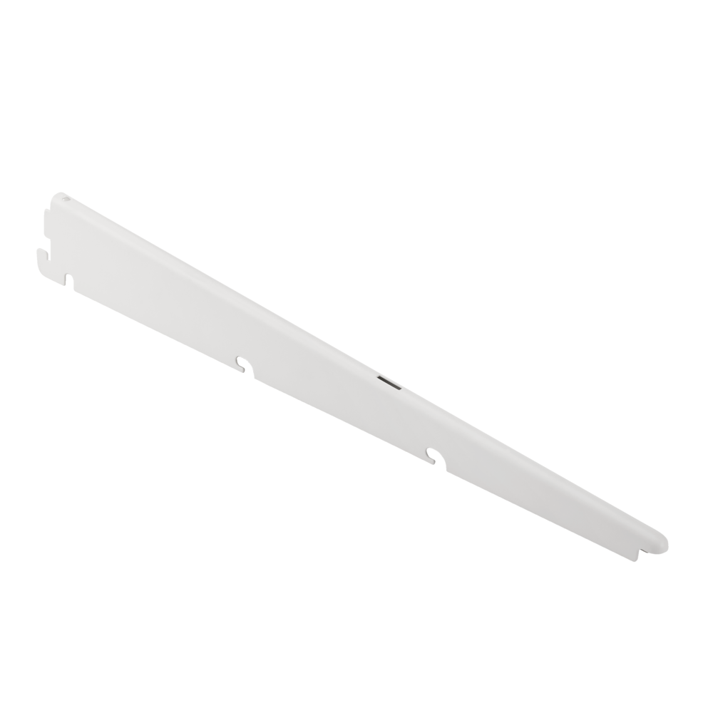 type A Double Track S-33 Shelf Bracket, White, 15-in P9O9 - product image 1