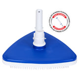 Triangular Pool Vacuum Head with Swivel Adapter S8U6 - product image 5