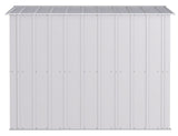 Classic Galvanized Steel Storage Shed, Flute Grey, 8-ft x 8-ft O4E6 - product image 5