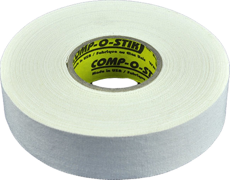 Cloth Hockey Stick Tape, White, 24-mm x 15-m, 4-pk G0Q7