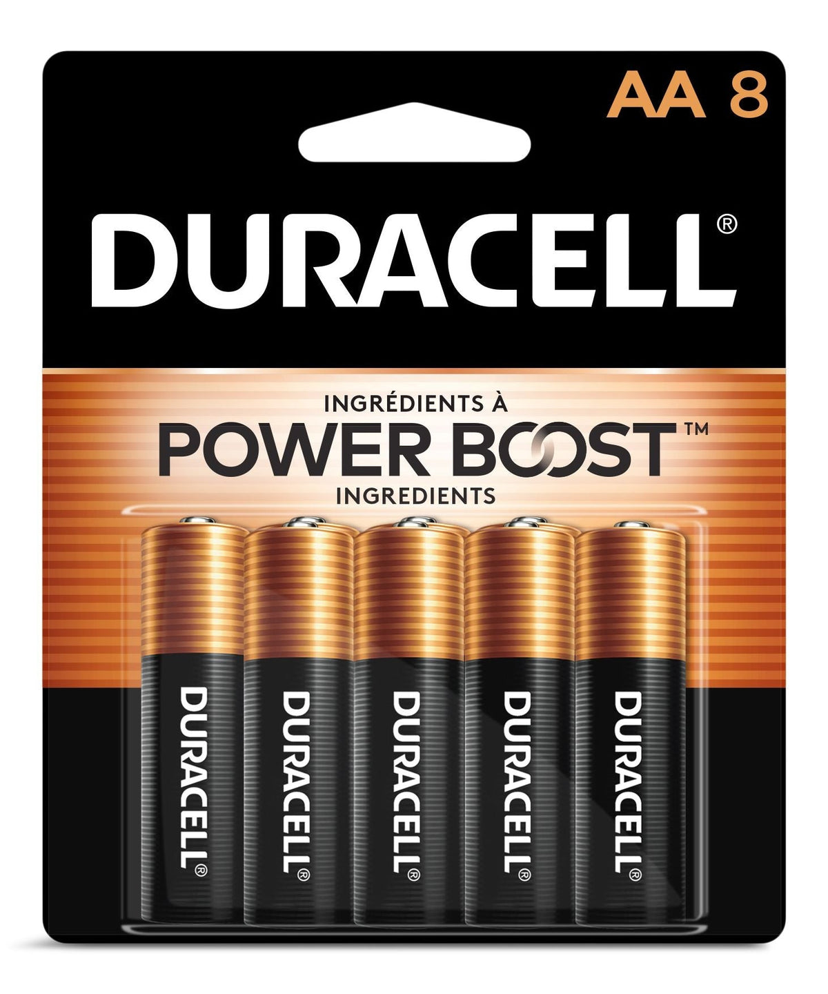 Coppertop AA Alkaline Batteries, All Purpose, 8-pk R6Z4 - product image 1
