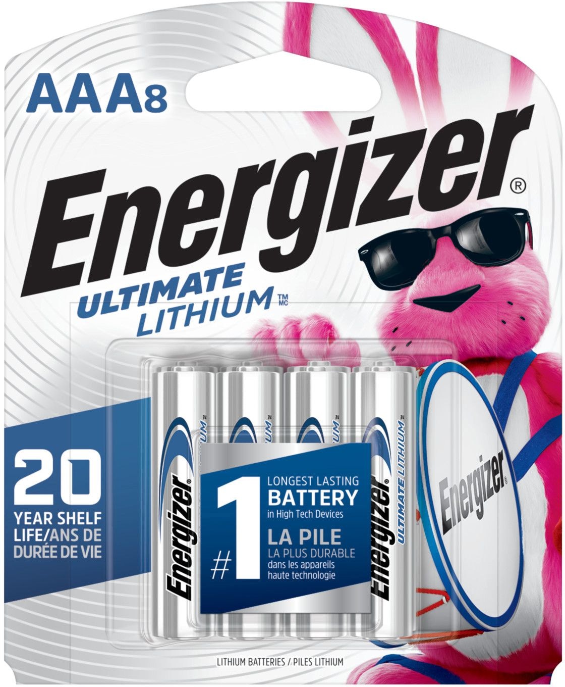 Ultimate Lithium AAA Batteries, 8-pk U5K5 - product image 2