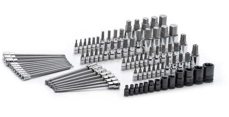 Bit Socket Set, 84-pc, SAE/Metric B3I9
