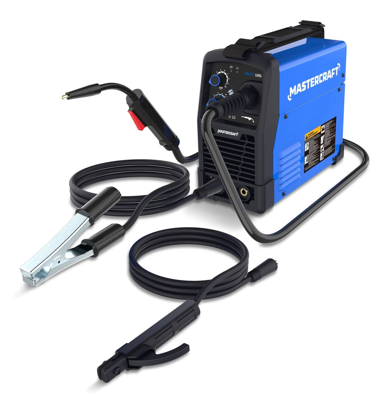 125A Flux Core/Stick/TIG Welder for 2-lb Wire Spool T0Y3