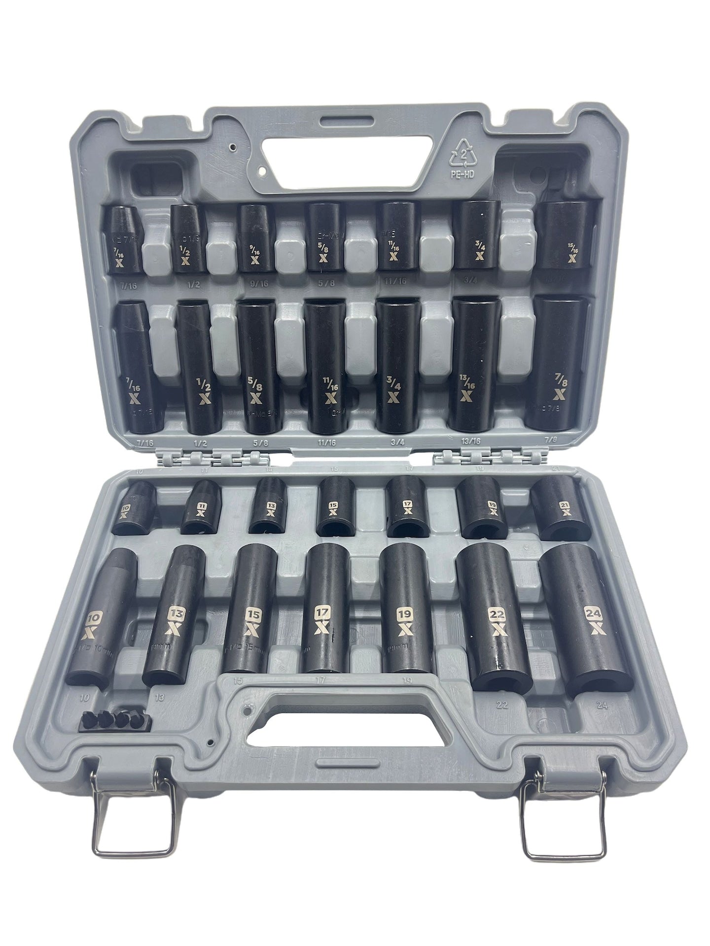 1/2-in Drive Professional Grade Impact Socket Set, 28-pc, CRMO X9G4 - product image 3