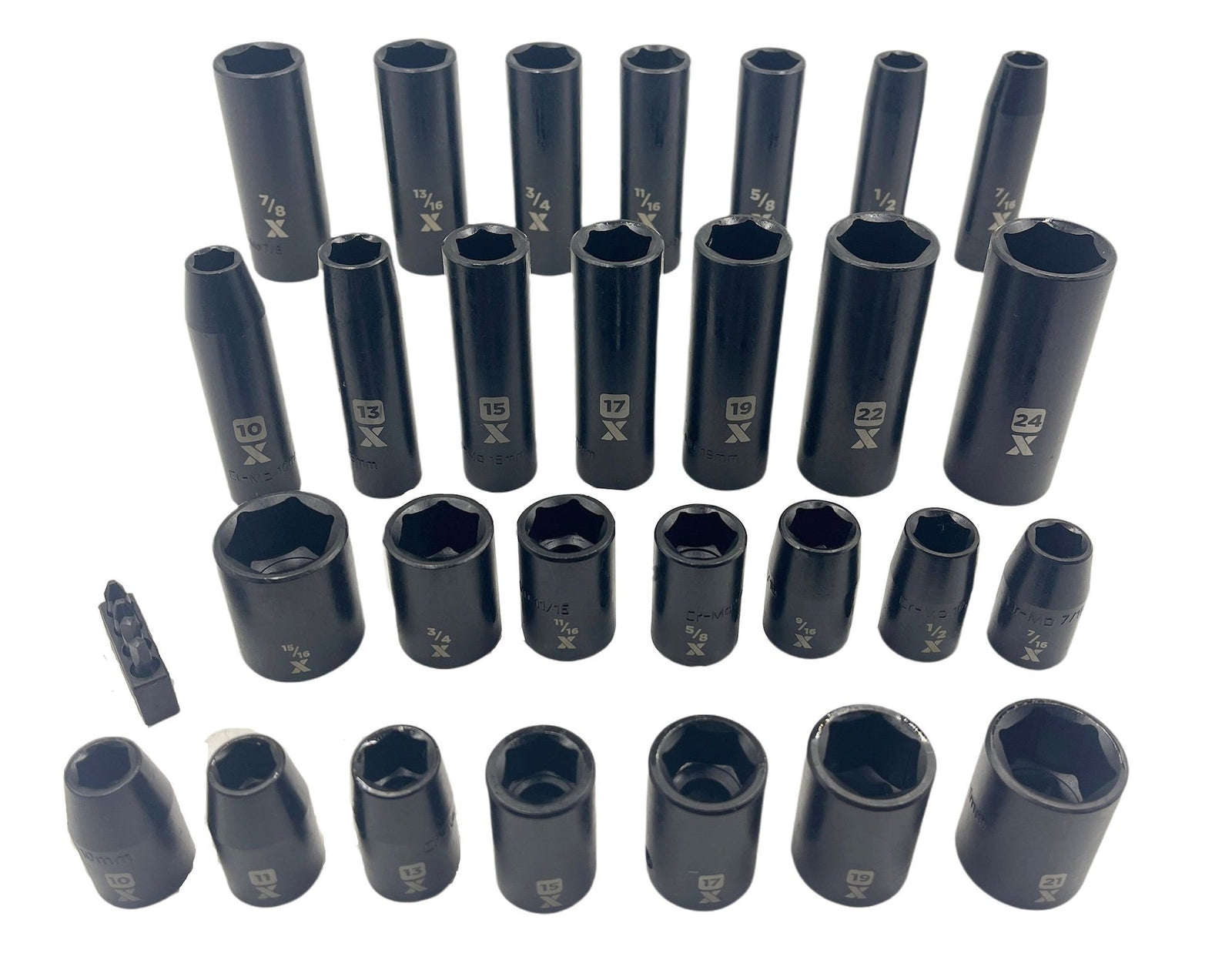 1/2-in Drive Professional Grade Impact Socket Set, 28-pc, CRMO X9G4 - product image 8