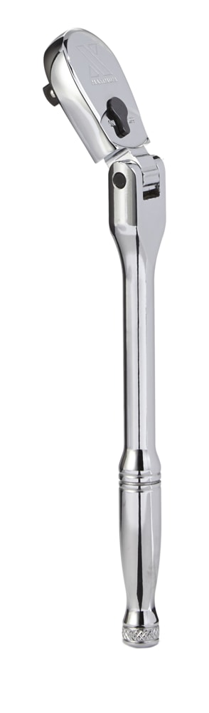 1/4-in Drive 90-Tooth Flex Ratchet, CRV, Chrome Plating, 7-in Z5M2
