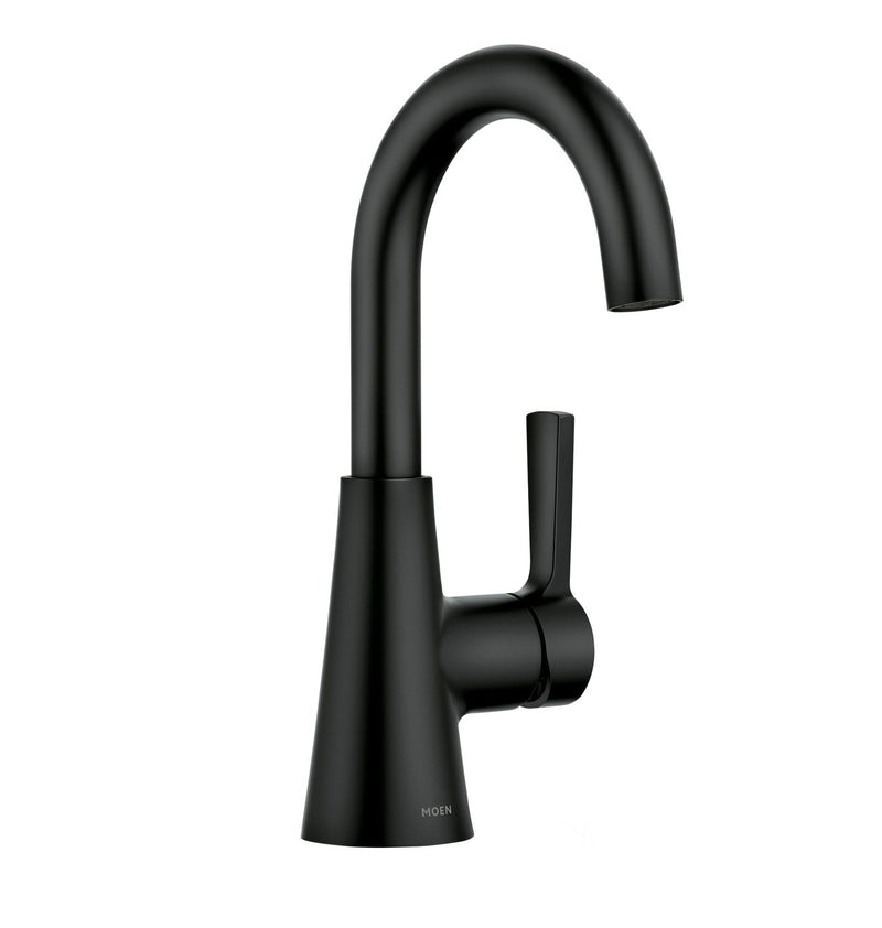 Mikah Single Handle Bathroom Faucet, Matte Black H2D3
