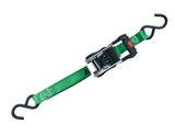 1,500-lb Ratchet Tie Down Straps, with Padded Handle, 1-in x 14-ft V4U2 - product image 1