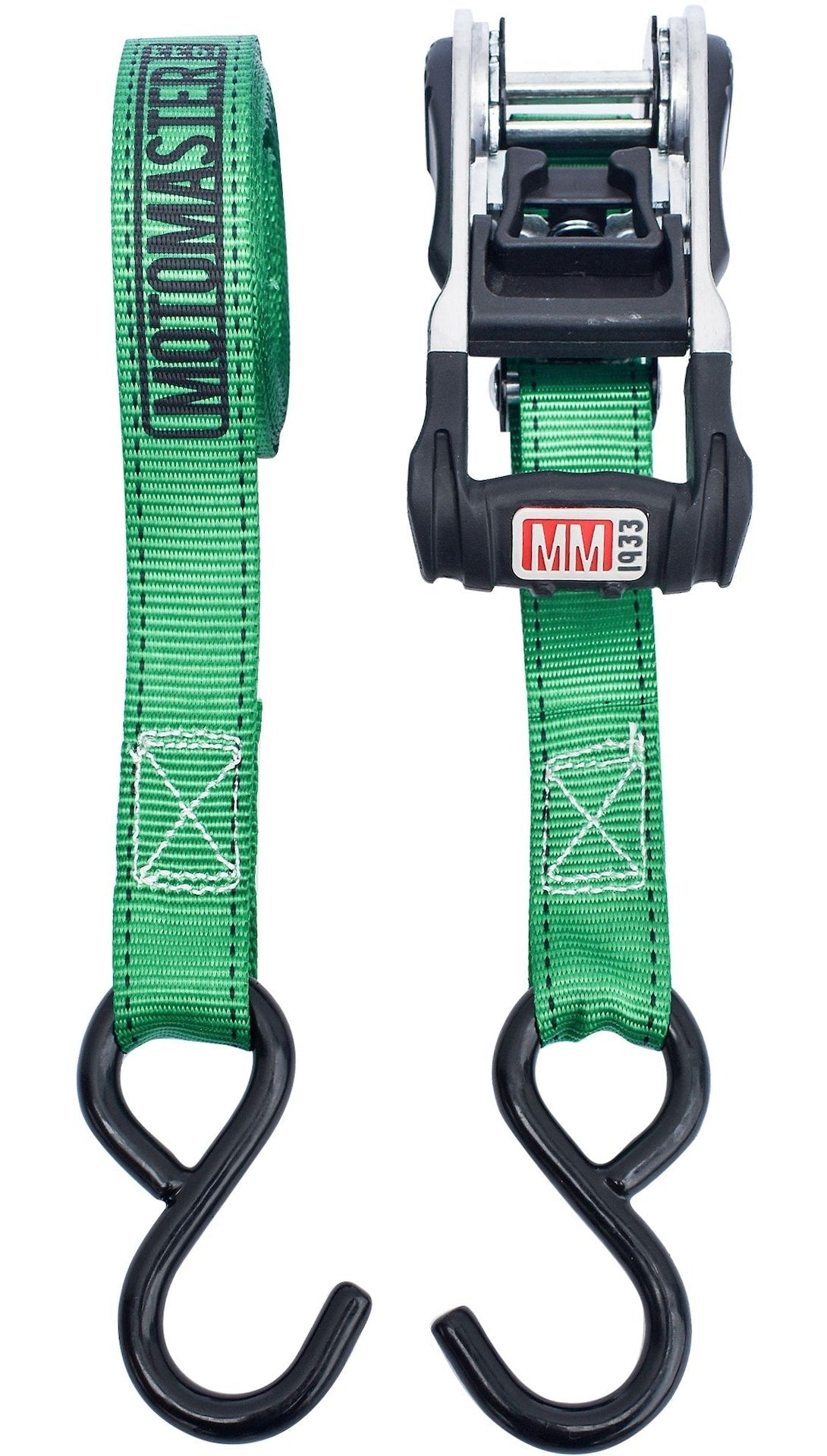 1,500-lb Ratchet Tie Down Straps, with Padded Handle, 1-in x 14-ft V4U2 - product image 5