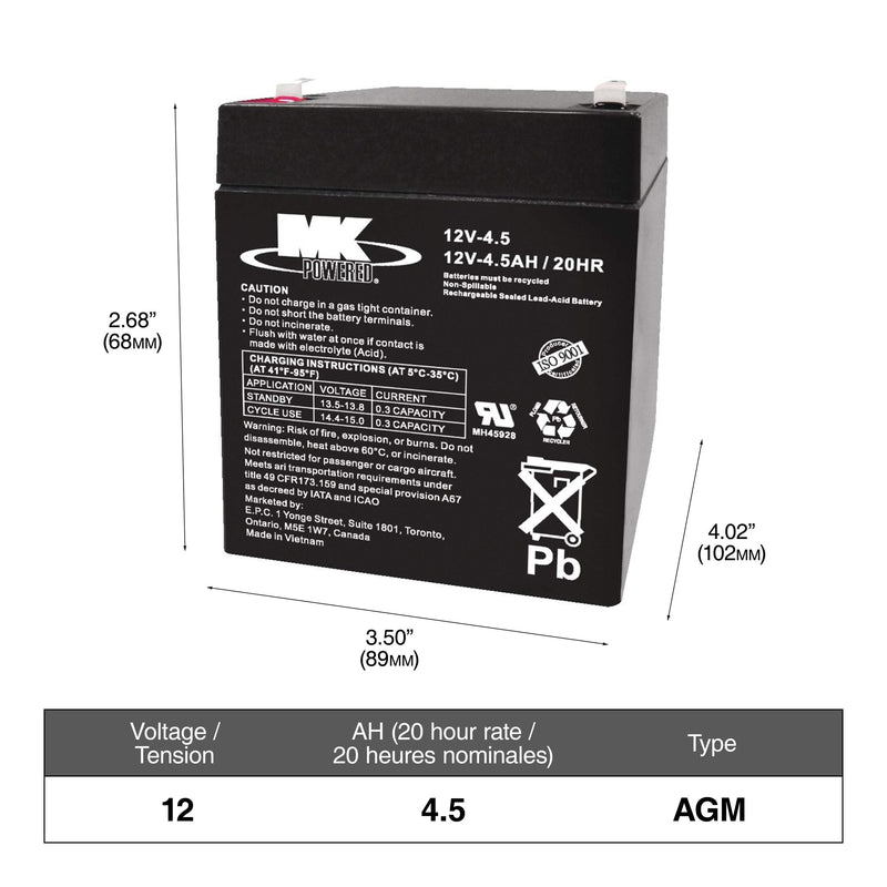 Commercial Group Size 1 6-Volt Battery R2W1