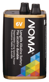 1-pk 6V / 6 Volt Square Alkaline Lantern Battery, Long Lasting L6E3 - product image 2