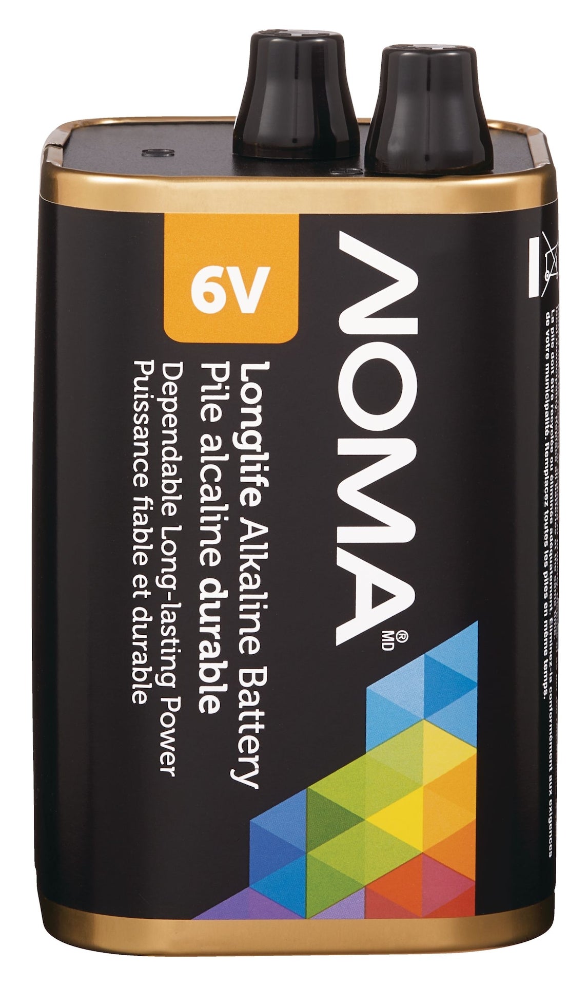 1-pk 6V / 6 Volt Square Alkaline Lantern Battery, Long Lasting L6E3 - product image 2