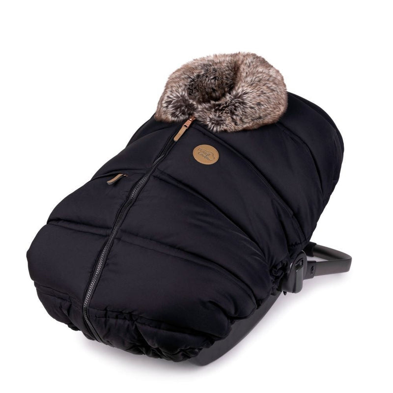 Coulou Winter Baby Car Seat Cover, Classic Collection, Onyx Y2D0
