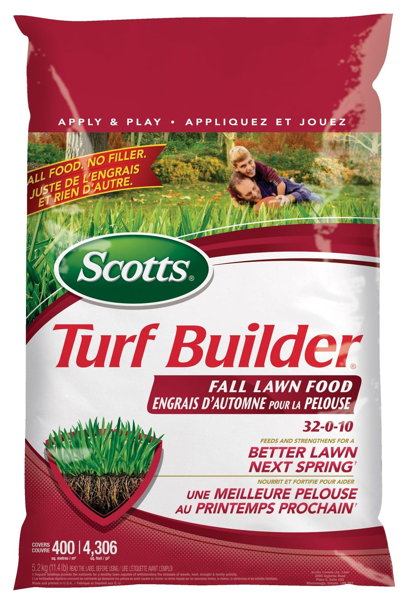 Turf Builder Fall Lawn Fertilizer, 5.25-kg N9V4