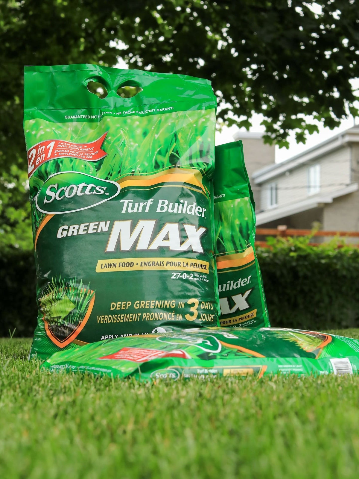 Turf Builder Green MAX Lawn Fertilizer, 27-0-2, 350-m2 Y6B1 - product image 5