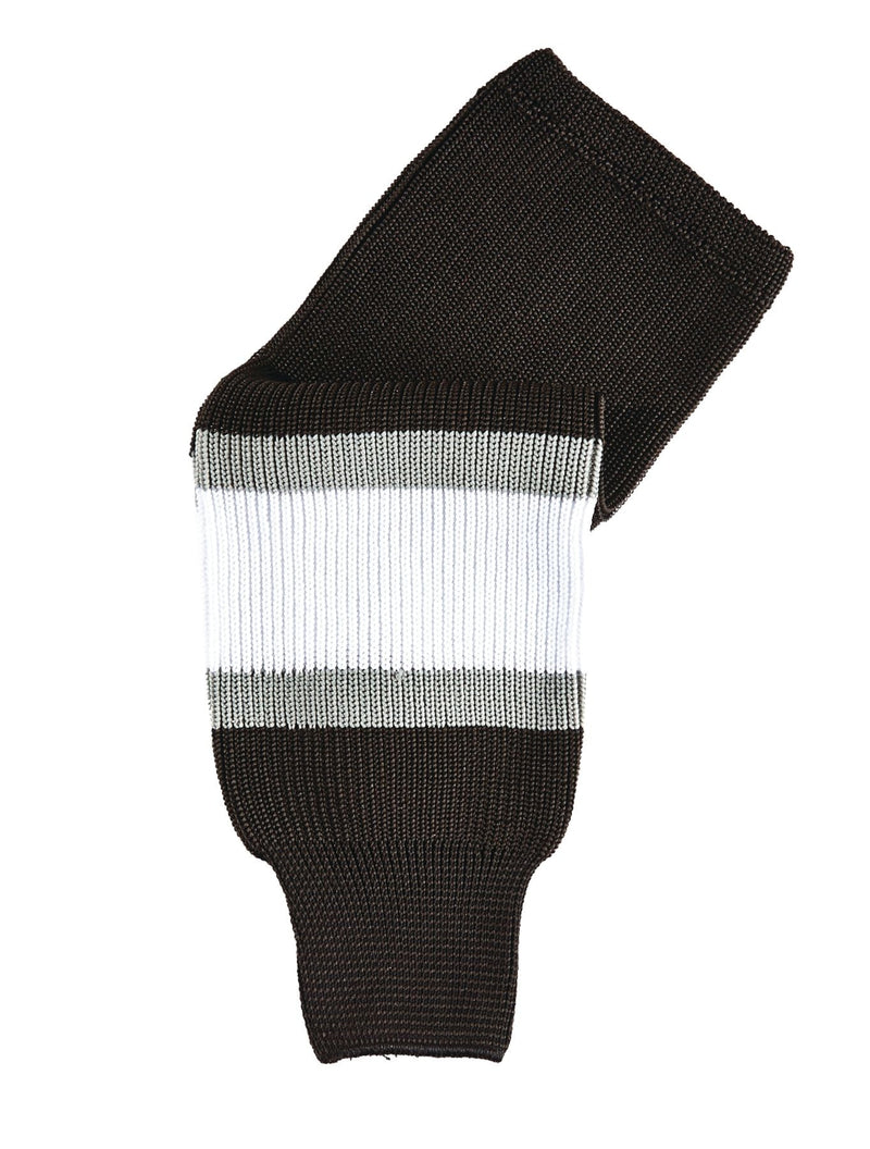 Hockey Socks, Los Angeles Kings, Black/White/Silver, Assorted Sizes H0N4