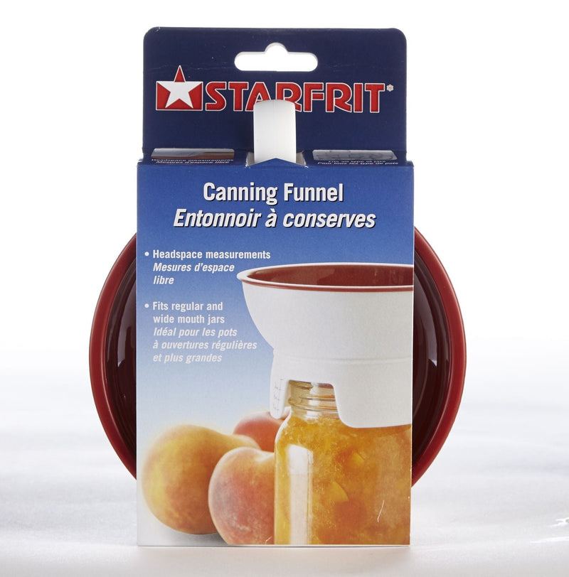 Dishwasher Safe Plastic Canning Funnel for Regular and Wide Mouth Mason Jars P6C8