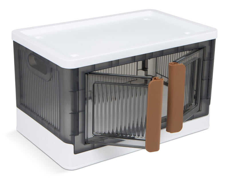 type A Foldable Storage Box with Door, 32-L Q1Q6