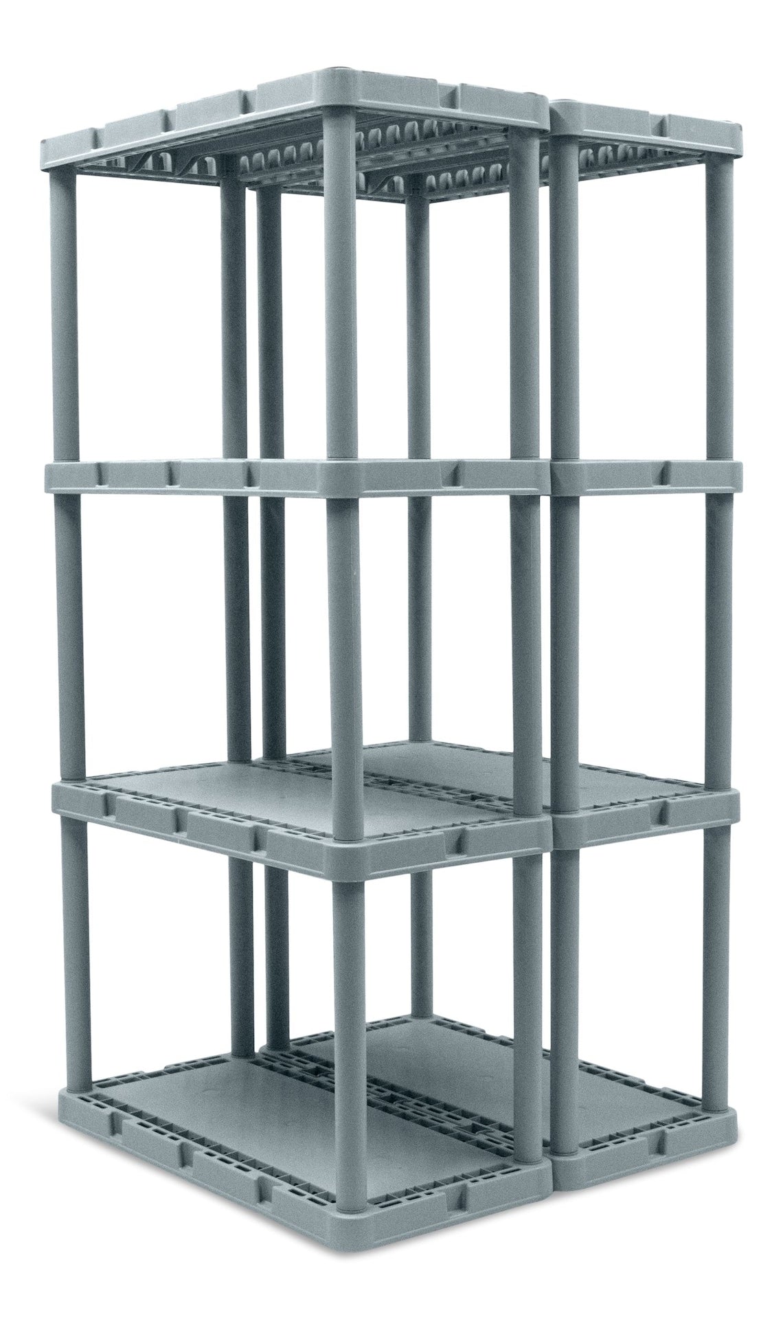 type A Prima Light-Duty 4-Tier Connecting Shelving Storage Unit, Holds up to 220-lb Y2O1 - product image 1