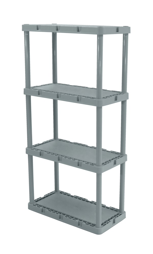 type A Prima Light-Duty 4-Tier Connecting Shelving Storage Unit, Holds up to 220-lb Y2O1 - product image 3