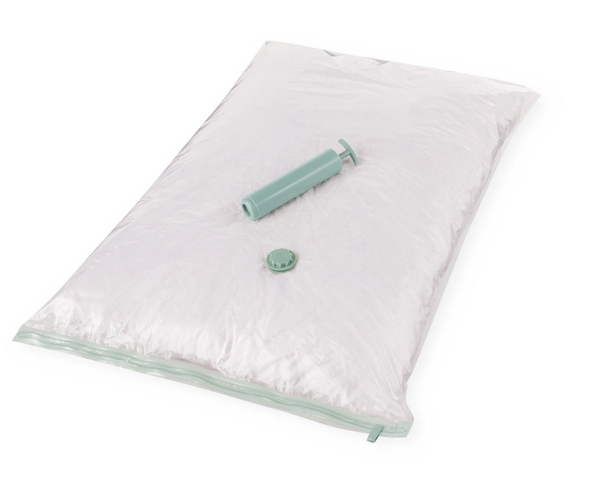 type A Reusable Vacuum Seal Storage Bag with Pump, Large, 6-pk M6M1 - product image 1
