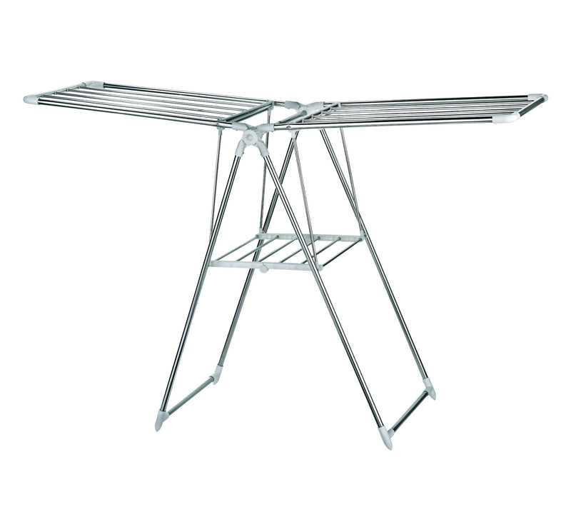type A Stainless Steel Gullwing Drying Rack, 61.5 x 20 x 38.5-in B5A4