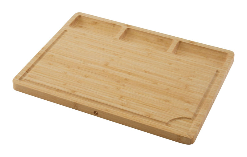Compartment Bamboo Cutting Board X6N2